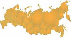 Карта епархий в России по решениям от 27 декабря 2011 г.  С сайта Синодального отдела по монастырям и монашеству monasterium.ru