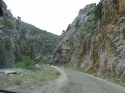 Горный проход в Исве (Писидия, фото нач. XXI в.)