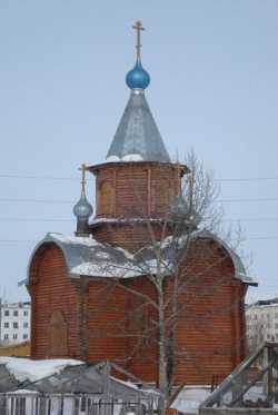 Магаданский Казанский храм в Снежном