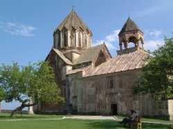 Монастырь Гандзасар, с XV века являвшийся резиденцией алванских католикосов.