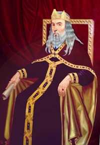 Царь Вачаган III Благочестивый. Современное изображение.