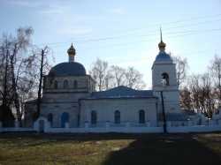 Воскресенский храм в селе Сушки, фото нач. XXI века