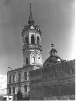 Тобольский Крестовоздвиженский храм, фотография не ранее 1952 г.