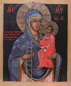 Молченская икона Божией Матери в Молченской Богородице-Рождественской Софрониевой мужской пустыни