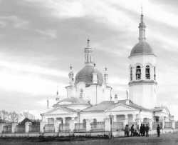 Спасский собор города Канска. Фотография 1905 г.