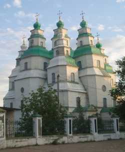Новомосковский Троицкий собор.  Фото Николая Мазепы, 2008 г.