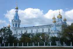 Даугавпилсский Борисоглебский собор.  Фото Gļebs Borisovs, 11 июля 2008 г.