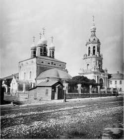 Московский Никольский храм в Студенцах, 1881 г.