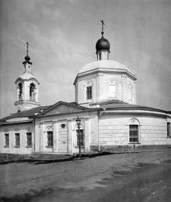 Московский Покровский храм на Лыщиковой горе, фото начала 1880-х