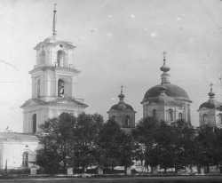 Вознесенский храм в Тешилово, разрушенный в 1933 году.