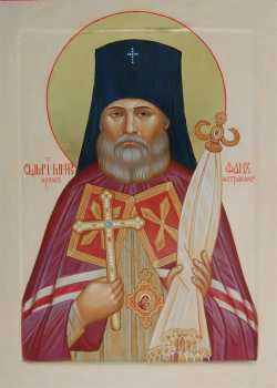 Икона священномученика Митрофана (Краснопольского), архиепископа Астраханского (†1919)