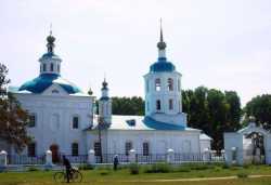 Байкало-Кударинский Благовещенский храм.  Фото с сайта администрации Кабанского района kabansk.org