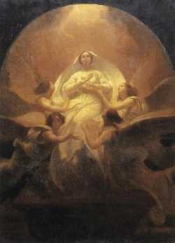 К.П. Брюллов. Взятие Божией Матери на небо. Не позднее 1842 г. (ГРМ)