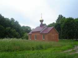 Никольский храм в селе Срезнево Рыбновского района, июнь 2013 г.
