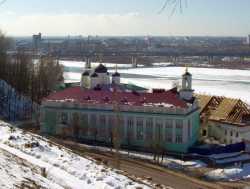 Корпус Нижегородской духовной семинарии в Благовещенском монастыре