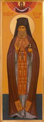Преподобномученик Тихон (Кречков). Икона работы иконописной мастерской Екатерины Ильинской