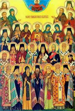 Собор Тамбовских святых (художник О.В.Муравьёв)