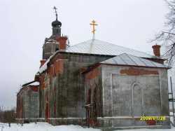 Казанский храм в Старикове, 26 января 2009 года