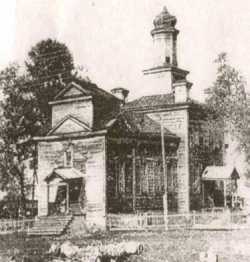 Никольский храм в с. Антропово Нижнетавдинского района, фото 1990 г.