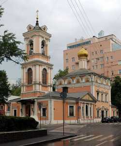 Московский храм Воскресения Словущего на Успенском Вражке