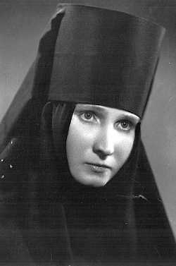 Монахиня Георгия (Щукина).  Фото с официального сайта Русской духовной миссии в Иерусалиме Московского Патриархата