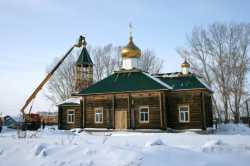 Алчедатский Рождественский храм, 18 февраля 2013 г.