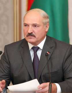Александр Григорьевич Лукашенко, президент Белоруссии