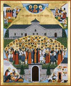 Новомученики Батакские. Икона