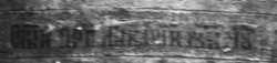 (врем.) Прп. Макарий (Оредежский ?) - укрупнённая надпись с иконы