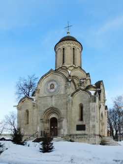 Спасо-Андроников монастырь. Собор Спаса Нерукотворного Образа, 22 марта 2013