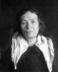 Конкина Варвара Ивановна, тюремная фотография, 21 февраля 1938 года