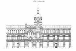 План корпуса монастырского подворья Московского Николо-Греческого монастыря