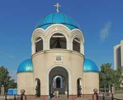 Колокольня Московского патриаршего подворья в честь 1000-летия Крещения Руси
