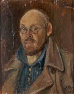 Портрет протоиерея Ильи Четверухина, 1932 год
