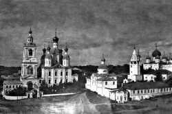 Арзамасский Преображенский монастырь. Фото нач. XX века