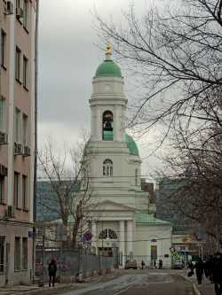 Церковь Флора и Лавра на Зацепе в Москве.