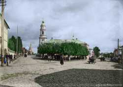 Калуга, угол Никитской и Благовещенской ул., 1915