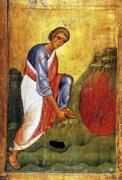Прор. Моисей. Византийская икона (XIII век). Монастырь св. Екатерины на Синае (Египет)