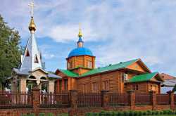 Храм в честь Казанской иконы Божией Матери в Егорьевске, 2009 г. Фото Геннадия Викулова с сайта sobory.ru