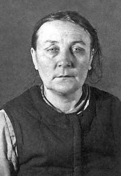 Агриппина Ивановна Лесина. 1937 г.