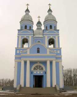 Светловодский Покровский храм. Фото не позднее 27 февраля 2006 г.