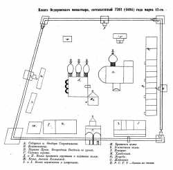 План Федоровского монастыря, составленный 12 марта 1694 (7202) года