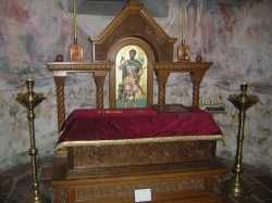 Мощи вмч. Феодора Тирона в Ново-Хоповском монастыре