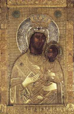 Икона Божией Матери Ктиторская, (Виматарисса или Алтарница). Ватопед
