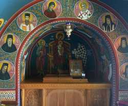 Мощи прп. Амфилохия в патмосском Иоанно-Богословском монастыре