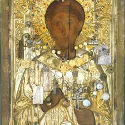Икона святого первомученика и архидиакона Стефана. VIII век. Монастырь Констамонит. Афон