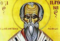 Священномученик Парфений III, патриарх Константинопольский