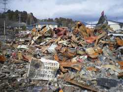 Развалины Ямадского молитвенного дома после землетрясения 2011 г.