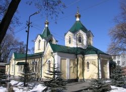 Храм во имя святого пророка Божия Илии в городе Владикавказе, 2008 год. Фото с сайта "Азбука веры"