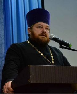 Протоиерей Владимир Болюх, 30 ноября 2017 г. Фото с сайта Успенского собора г. Славянска-на-Кубани